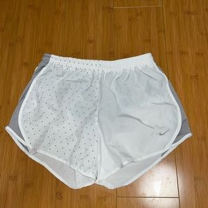 White Stars Nike Dri Fit Shorts